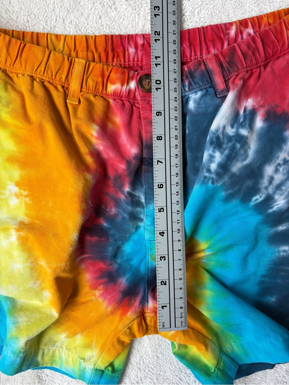 chubbies Multicolor Tie-Dye Shorts Men Size XL - Picture 4 of 6